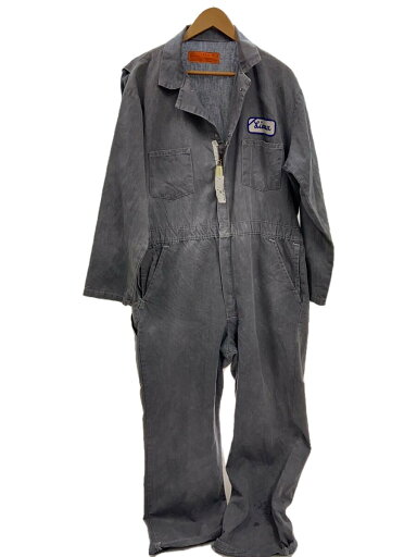 【中古】CCR/オールインワン/ジャンプスーツ/44/コットン/GRY/USA製/TALONジップ【メンズウェア】 【中古】CCR/オールインワン/ジャンプスーツ/44/コットン/GRY/USA製/TALONジップ【メンズウェア】