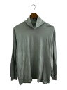 【中古】AURALEE◆Luster Plaiting Hi Neck/長袖Tシャツ/3/コットン/SLV/A23AP02GT//【メンズウェア】(4)