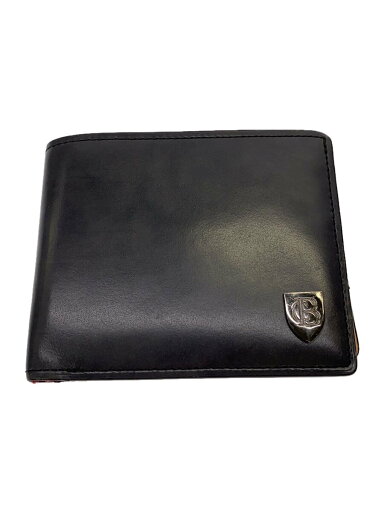 【中古】2つ折り財布/レザー/BLK/メンズ//【服飾雑貨他】 【中古】2つ折り財布/レザー/BLK/メンズ//【服飾雑貨他】