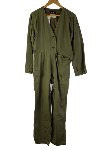 【中古】77circa◆×Edition/オールインワン/ツナギ/カーキ/リメイク/ミリタリー/再構築【メンズウェア】 【中古】77circa◆×Edition/オールインワン/ツナギ/カーキ/リメイク/ミリタリー/再構築【メンズウェア】