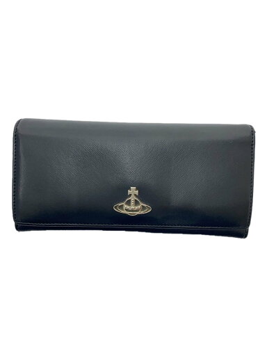 【中古】Vivienne Westwood◆DEBBIE LONG CARD HOLDER長財布/レザー/BLK/無地/メンズ【服飾雑貨他】 【中古】Vivienne Westwood◆DEBBIE LONG CARD HOLDER長財布/レザー/BLK/無地/メンズ【服飾雑貨他】