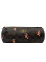 【中古】COACH◆ポーチ/レザー/BRW/F79932【バッグ】
