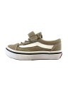 【中古】VANS◆キッズ靴/14cm/スニーカー/KHK/V36CJ【キッズ】