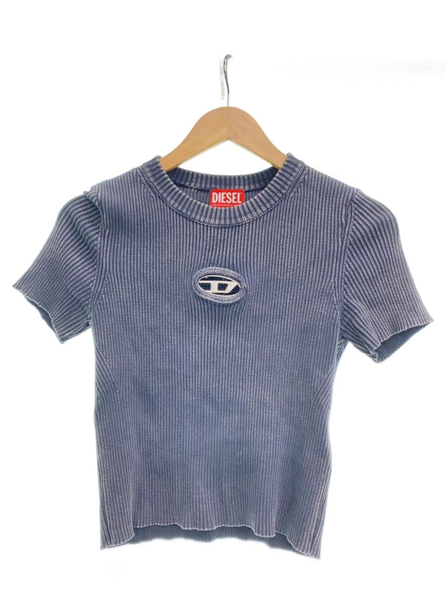DIESEL◆半袖カットソー/S/コットン/BLK/M-ANCHOR-A-SS