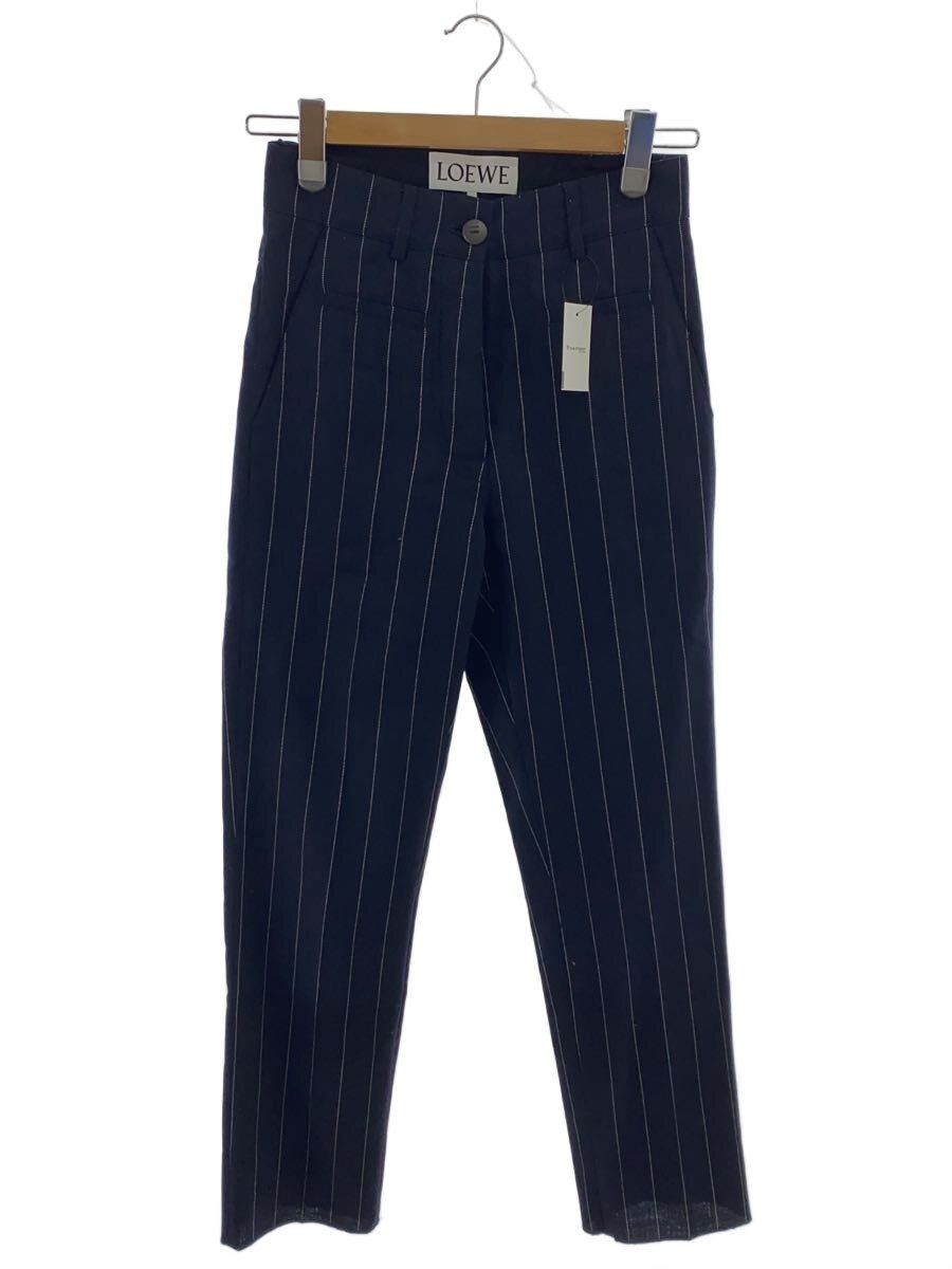 【中古】LOEWE◆ボトム/32/ウール/NVY/S2102410FH//【レディースウェア】