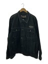 【中古】SOUTH POLE◆Gジャン/XL/コットン/BLK【メンズウェア】