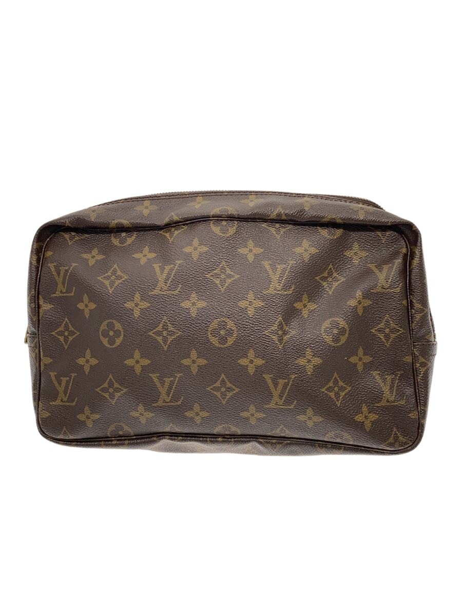 【ブランド】LOUIS VUITTON 【ブランドカナ】ルイヴィトン 【型番】M47522 【程度】B 【サイズ】 【メインカラー】ブラウン 【素材・生地】PVC（ビニール） 【キーワード】　　 2026/04/06 セカンドストリートアクロスプラザ笠間店【4746】【中古】LOUIS VUITTON◆トゥルース・トワレット28_モノグラム・キャンバス/PVC/BRW【バッグ】 ブランド LOUIS VUITTON 型番 M47522 カラー ブラウン 柄 素材・生地 PVC（ビニール）>色・素材について サイズ >サイズ表示について 実寸（cm） 【バッグ】 マチ：7 / 高さ：18 / 幅：27 / 持ち手：/ 【その他】 その他サイズ：/ 商品は　セカンドストリートアクロスプラザ笠間店の店頭にて販売しております。商品に関するお問合わせは、お電話(TEL:029-686-9001)にて、問合わせ番号：2347461157545をお伝えください。 配送方法やお支払い方法に関するお問い合わせは、サポートセンターまでご連絡をお願いします。 ※お電話の対応は営業時間内のみとなります。お問い合わせフォームでお問い合わせの際はご注文番号をご記入下さい