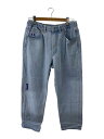 【中古】AAPE BY A BATHING APE◆ボトム/M/コットン/BLU/無地/AAPJNMA665XXM【メンズウェア】(4)