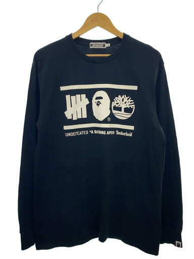 【中古】A BATHING APE◆長袖Tシャツ/XL/コットン/BLK/無地/001LTE731903X【メンズウェア】 【中古】A BATHING APE◆長袖Tシャツ/XL/コットン/BLK/無地/001LTE731903X【メンズウェア】