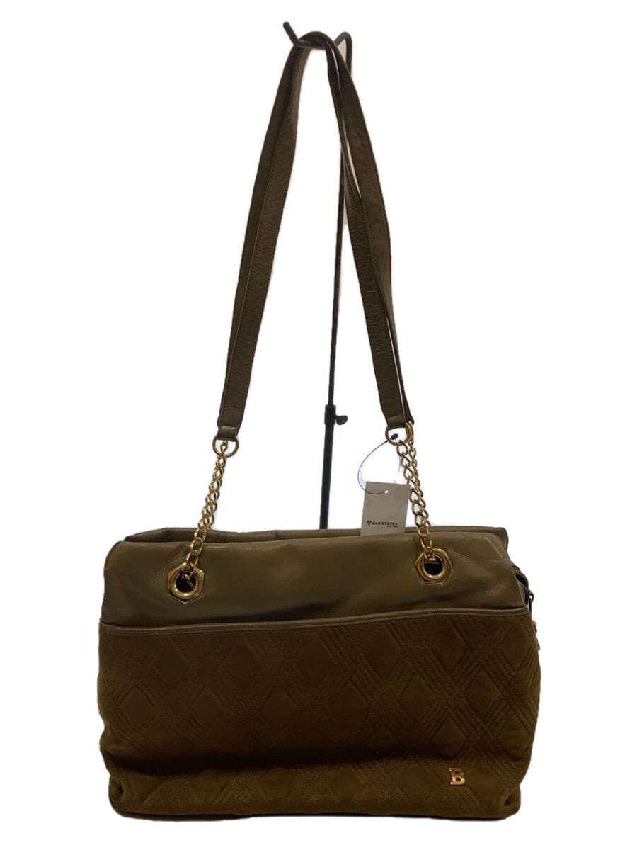 【中古】BALLY◆ショルダーバッグ/--/BRW【バッグ】