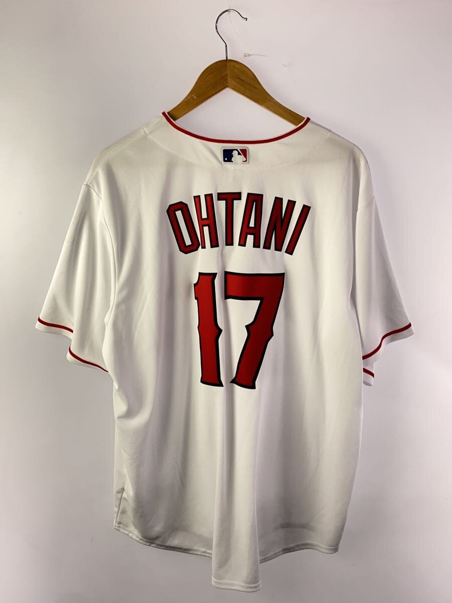 【中古】NIKE◆ロサンゼルス・エンゼルス/OFFICIAL REPLICA JERSEY/半袖シャツ/XL/ポリエステル///【メンズウェア】