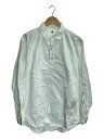 【中古】ISSUETHINGS◆長袖シャツ/1/コットン/WHT/無地/53-c-01-wh-01/タグ付き【メンズウェア】