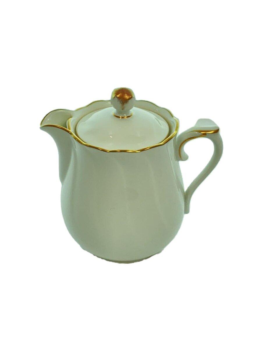 【中古】大倉陶園◆ミルクポット/WHT【キッチン用品】