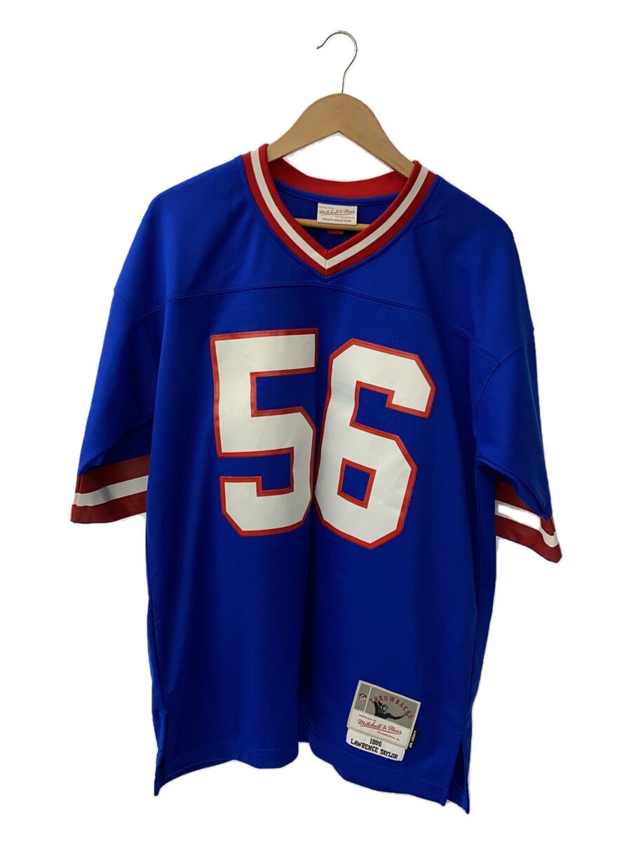 【中古】mitchell&ness◆スポーツウェアー/44/BLU【スポーツ】