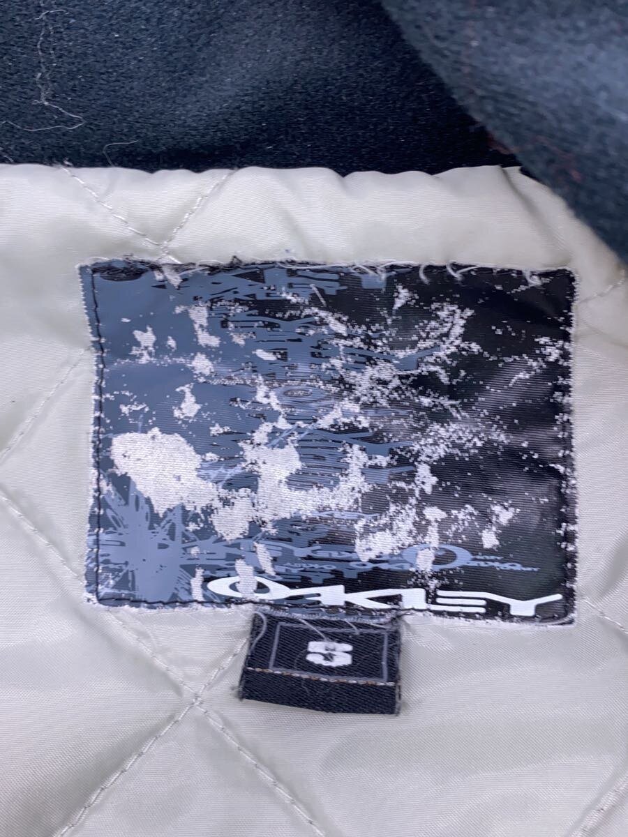 【中古】OAKLEY◆ナイロンジャケット/S/ナイロン/GRY/無地【メンズウェア】