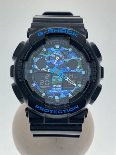 【中古】CASIO◆クォーツ腕時計・G-SHOCK/デジアナ/ブラック/GA-100CB【服飾雑貨他】 【中古】CASIO◆クォーツ腕時計・G-SHOCK/デジアナ/ブラック/GA-100CB【服飾雑貨他】