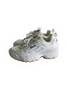 【中古】FILA◆ローカットスニーカー/27cm/WHT/1010153-1FG【シューズ】