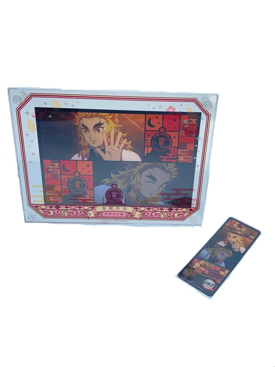【中古】鬼滅の刃/無限列車編/フォトスタンドしおりセット/アニプレ限定///【ホビー】