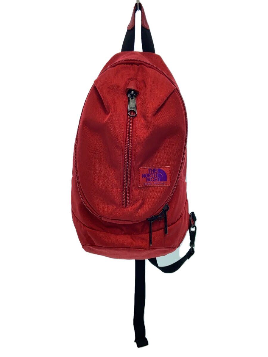 C, D, T, R, W - 【中古】THE NORTH FACE PURPLE LABEL◆CORDURA Nylon Shoulder Bag/ショルダーバッグ/ナイロン/RED/NN7305N【バッグ】