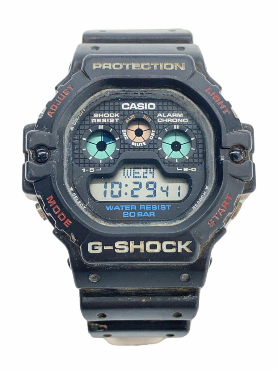 【中古】CASIO◆クォーツ腕時計_G-SHOCK/デジタル/--/BLK/BLK【服飾雑貨他】