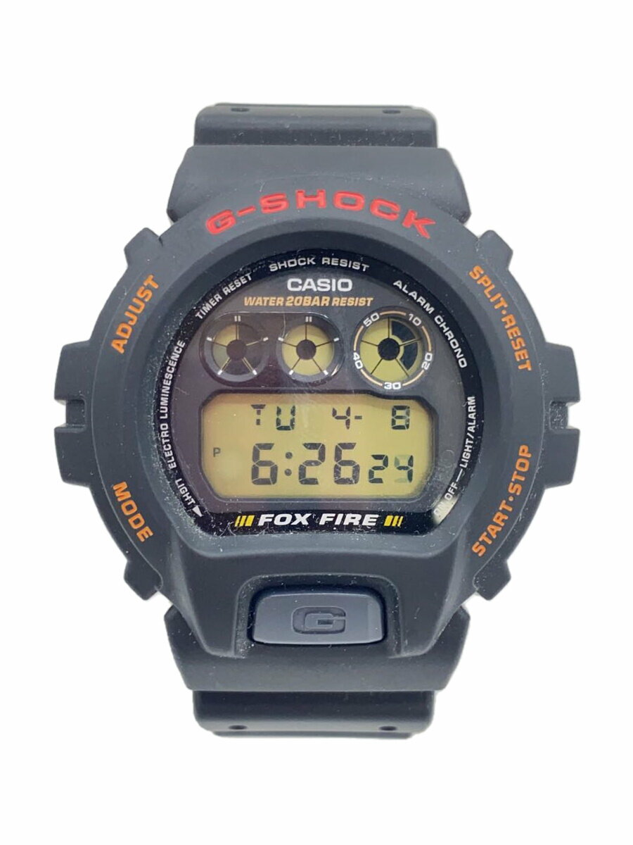 【中古】CASIO◆クォーツ腕時計・G-SHOCK/デジタル/ORN【服飾雑貨他】