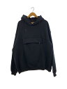 【中古】S.F.C (STRIPES FOR CREATIVE)◆PULLOVER HOODIE/パーカー/XL/コットン/ネイビー【メンズウェア】