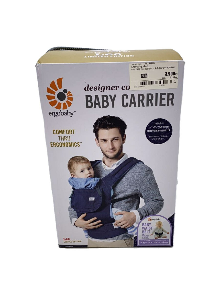 【中古】Ergobaby◆BABY CARRIER/x LEE/キッズ日用品/IDG/少々使用感有【キッズ】