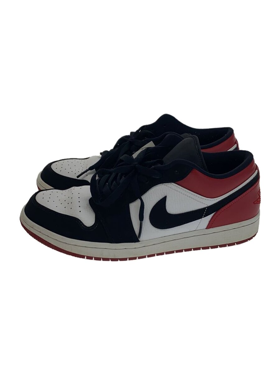 【中古】NIKE◆AIR JORDAN 1 LOW/エアジョーダンロー/ホワイト/553558-116/28cm/WHT【シューズ】