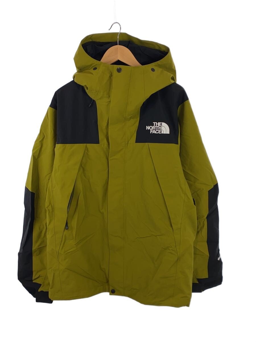 【中古】THE NORTH FACE◆MOUNTAIN JACKET_マウンテンジャケット/XXL/ナイロン/GRN【メンズウェア】
