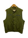 【中古】Denim & Supply Ralph Lauren◆キルティングベスト/XL/ナイロン/GRN【メンズウェア】