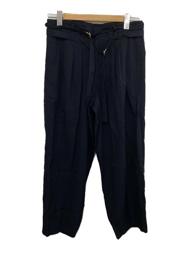 【中古】CINOH◆CI RAYON TWILL DOUBLE BELT PANTS/44/レーヨン/NVY/22WPT301【メンズウェア】 【中古】CINOH◆CI RAYON TWILL DOUBLE BELT PANTS/44/レーヨン/NVY/22WPT301【メンズウェア】