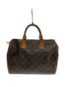 【中古】LOUIS VUITTON◆1)スピーディ30_モノグラム・キャンバス_BRW/PVC/BRW【バッグ】(4)