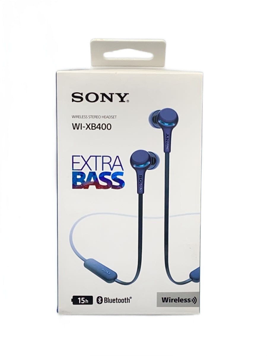 ⭐️新品未開封⭐️SONY ソニー　ワイヤレスイヤホン　WI-XB400 ブルー 楽天市場】ソニー wi-xb400の通販