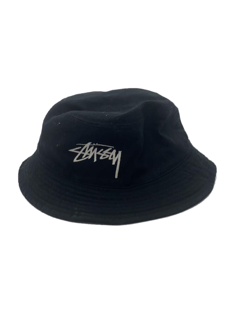 【中古】STUSSY◆バケットハット/S/コ