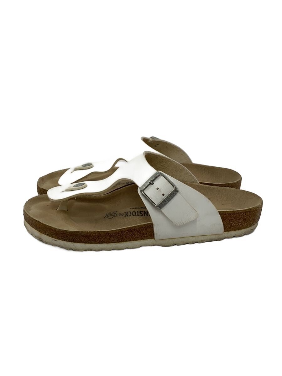 Holly'S Sole - 【中古】BIRKENSTOCK◆Gizeh/ギゼ/サンダル/ホワイト/白/26cm【シューズ】