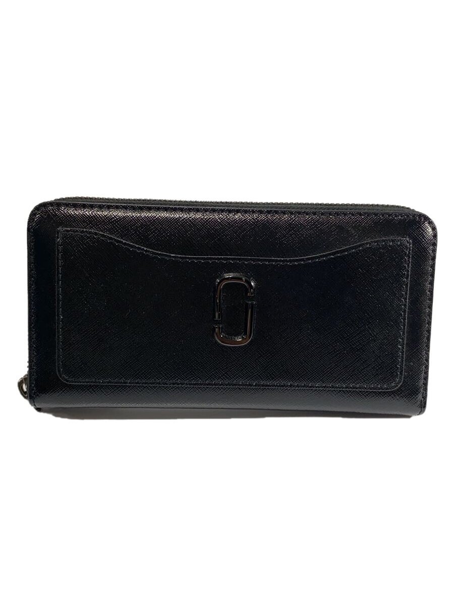 【中古】MARC BY MARC JACOBS◆長財布/レザー/BLK/無地/レディース/2f3smp047s07【服飾雑貨他】