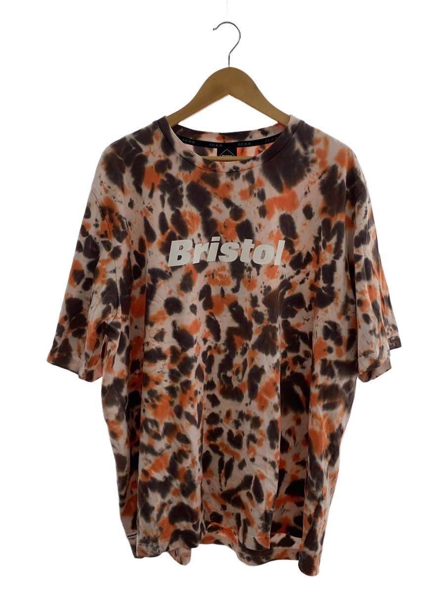 Rakuten - 【中古】F.C.R.B.(F.C.Real Bristol)◆Tシャツ/XL/コットン/ORN/総柄/FCRB-220072【メンズウェア】