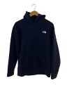 【中古】THE NORTH FACE◆TECH AIR SWEAT WIDE HOODIE_テックエアースウェットワイドフーディ/M/ポリエステル/NV【メンズウェア】(4)