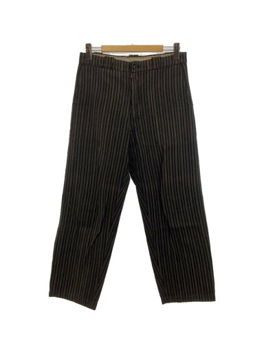【中古】Euro Vintage/40s~/ユーロワークパンツ/ブラック/ストライプ【メンズウェア】 【中古】Euro Vintage/40s~/ユーロワークパンツ/ブラック/ストライプ【メンズウェア】