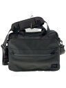 【中古】PORTER◆ショルダーバッグ/PVC/GRY/2way briefcase【バッグ】(4)