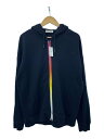 【中古】GIVENCHY◆ジップパーカー/L/コットン/BLK/BMJ07D30AF【メンズウェア】
