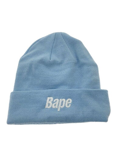 【中古】A BATHING APE◆ニットキャップ/FREE/アクリル/BLU/メンズ【服飾雑貨他】 【中古】A BATHING APE◆ニットキャップ/FREE/アクリル/BLU/メンズ【服飾雑貨他】