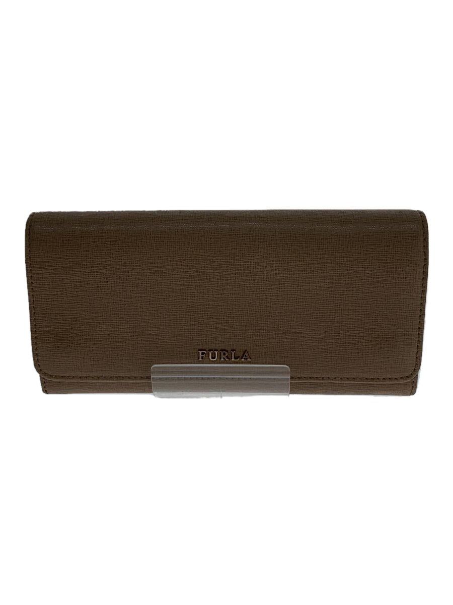 Clothing Accessories (Caps, Ties, Belts) - 【中古】FURLA◆2つ折り財布/レザー/BEG/レディース【服飾雑貨他】