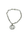 【中古】GUCCI◆グッチ/チャームブレスレット/295711/インターロッキングG/Ag925///【服飾雑貨他】