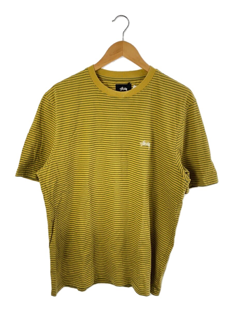 【中古】STUSSY◆Tシャツ/L/コットン/Y