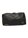 【中古】PORTER◆ポーチ/ナイロン/BLK/無地【バッグ】