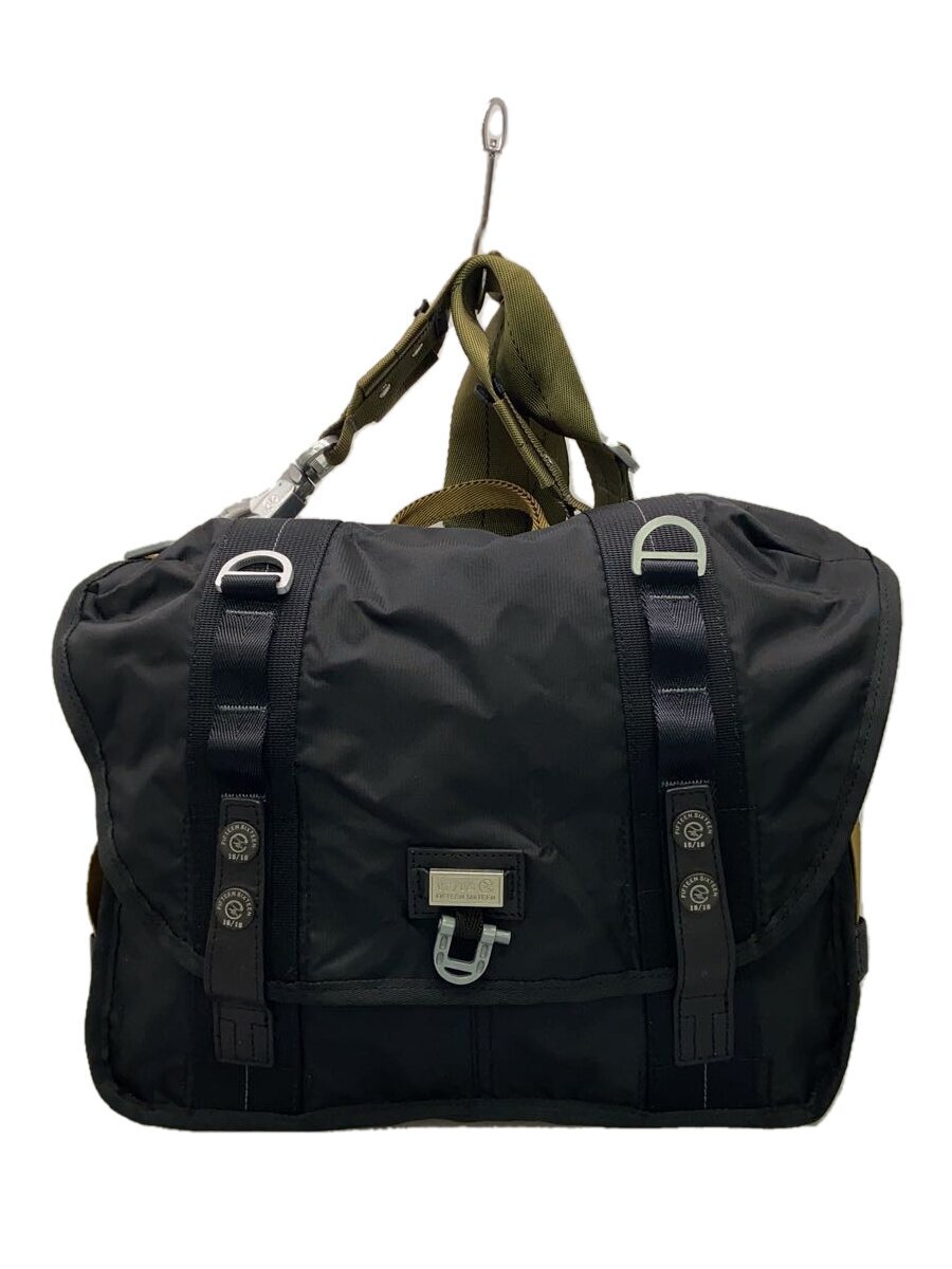 C, D, T, R, W - 【中古】fifteen sixteen/ミリタリーショルダーバッグ/--/BLK【バッグ】