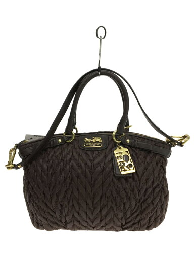 【中古】COACH◆バッグ/--/BRW/18637【バッグ】 【中古】COACH◆バッグ/--/BRW/18637【バッグ】