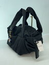 【中古】SEE BY CHLOE◆ナイロンチャーム付きハンドバッグ/ナイロン/BLK/02-16-82-65【バッグ】 2