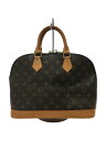 【中古】LOUIS VUITTON◆1)アルマ_モノグラム・キャンバス_BRW//【バッグ】